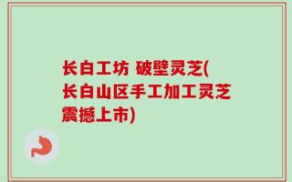 长白工坊 破壁灵芝(长白山区手工加工灵芝震撼上市)