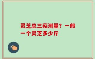 灵芝总三萜测量？一般一个灵芝多少斤