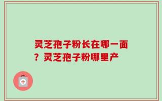 灵芝孢子粉长在哪一面？灵芝孢子粉哪里产