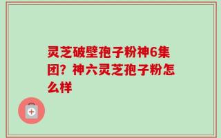 灵芝破壁孢子粉神6集团？神六灵芝孢子粉怎么样