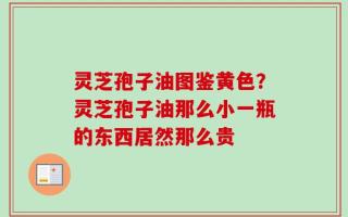 灵芝孢子油图鉴黄色？灵芝孢子油那么小一瓶的东西居然那么贵