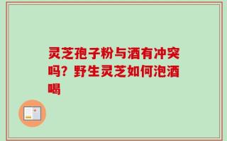 灵芝孢子粉与酒有冲突吗？野生灵芝如何泡酒喝