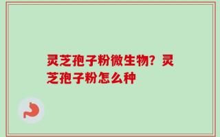 灵芝孢子粉微生物？灵芝孢子粉怎么种