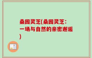 桑园灵芝(桑园灵芝：一场与自然的亲密邂逅)