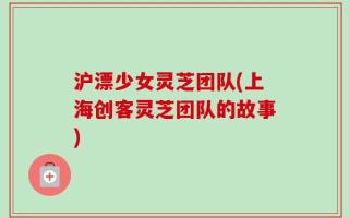 沪漂少女灵芝团队(上海创客灵芝团队的故事)