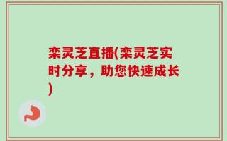 栾灵芝直播(栾灵芝实时分享，助您快速成长)