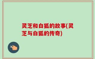 灵芝和白狐的故事(灵芝与白狐的传奇)