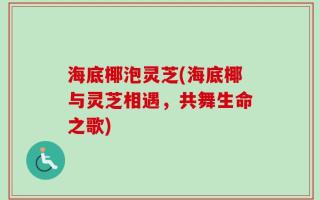 海底椰泡灵芝(海底椰与灵芝相遇，共舞生命之歌)