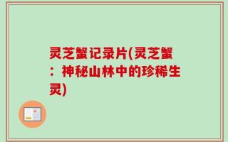 灵芝蟹记录片(灵芝蟹：神秘山林中的珍稀生灵)