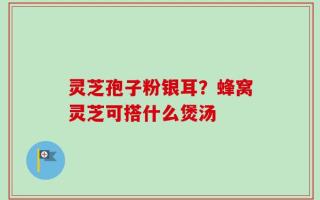 灵芝孢子粉银耳？蜂窝灵芝可搭什么煲汤