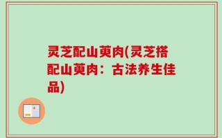 灵芝配山萸肉(灵芝搭配山萸肉：古法养生佳品)