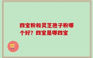 四宝粉和灵芝孢子粉哪个好？四宝是哪四宝