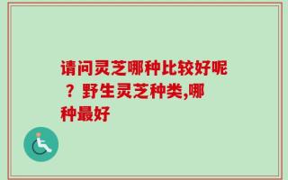 请问灵芝哪种比较好呢 ？野生灵芝种类,哪种最好
