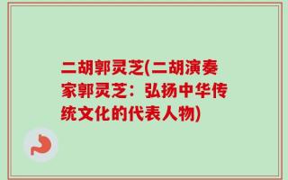 二胡郭灵芝(二胡演奏家郭灵芝：弘扬中华传统文化的代表人物)