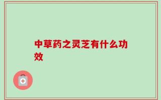 中草药之灵芝有什么功效