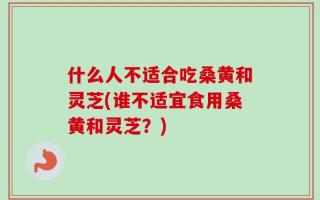 什么人不适合吃桑黄和灵芝(谁不适宜食用桑黄和灵芝？)