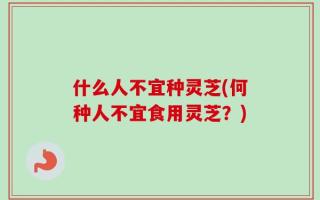 什么人不宜种灵芝(何种人不宜食用灵芝？)