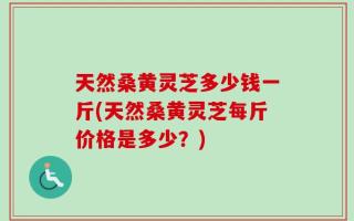 天然桑黄灵芝多少钱一斤(天然桑黄灵芝每斤价格是多少？)