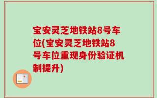 宝安灵芝地铁站8号车位(宝安灵芝地铁站8号车位重现身份验证机制提升)