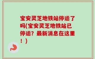 宝安灵芝地铁站停运了吗(宝安灵芝地铁站已停运？最新消息在这里！)