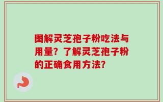 图解灵芝孢子粉吃法与用量？了解灵芝孢子粉的正确食用方法？