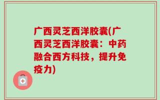 广西灵芝西洋胶囊(广西灵芝西洋胶囊：中药融合西方科技，提升免疫力)