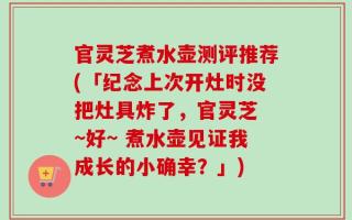 官灵芝煮水壶测评推荐(「纪念上次开灶时没把灶具炸了，官灵芝 ~好~ 煮水壶见证我成长的小确幸？」)