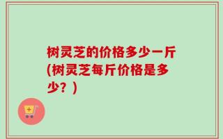树灵芝的价格多少一斤(树灵芝每斤价格是多少？)