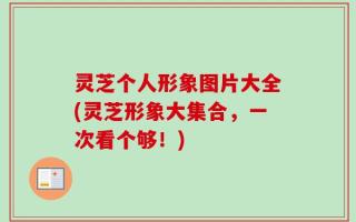 灵芝个人形象图片大全(灵芝形象大集合，一次看个够！)