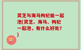 灵芝与海马枸杞能一起泡(灵芝、海马、枸杞一起泡，有什么好处？)