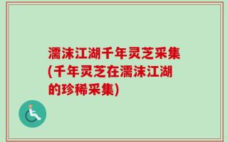 濡沫江湖千年灵芝采集(千年灵芝在濡沫江湖的珍稀采集)