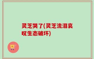 灵芝哭了(灵芝流泪哀叹生态破坏)