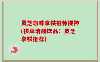 灵芝咖啡拿铁推荐提神(拔草清醒饮品：灵芝拿铁推荐)