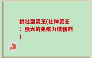拱壮型灵芝(壮神灵芝：强大的免疫力增强剂)