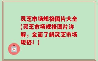灵芝市场规格图片大全(灵芝市场规格图片详解，全面了解灵芝市场规格！)