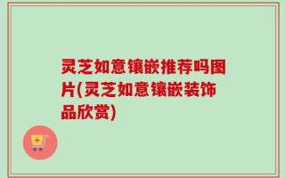 灵芝如意镶嵌推荐吗图片(灵芝如意镶嵌装饰品欣赏)