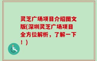 灵芝广场项目介绍图文版(深圳灵芝广场项目全方位解析，了解一下！)