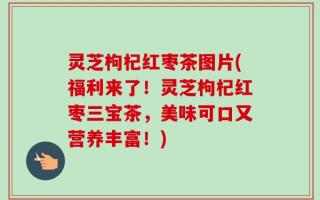 灵芝枸杞红枣茶图片(福利来了！灵芝枸杞红枣三宝茶，美味可口又营养丰富！)
