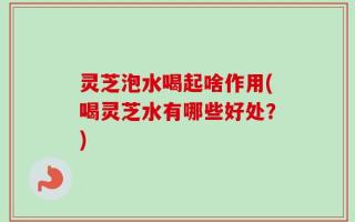 灵芝泡水喝起啥作用(喝灵芝水有哪些好处？)