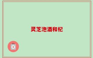 灵芝泡酒和杞