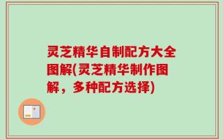 灵芝精华自制配方大全图解(灵芝精华制作图解，多种配方选择)