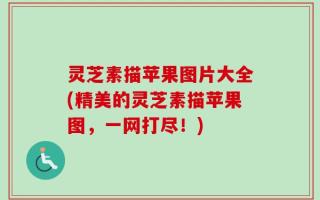 灵芝素描苹果图片大全(精美的灵芝素描苹果图，一网打尽！)