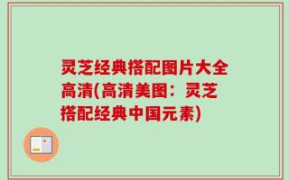 灵芝经典搭配图片大全高清(高清美图：灵芝搭配经典中国元素)