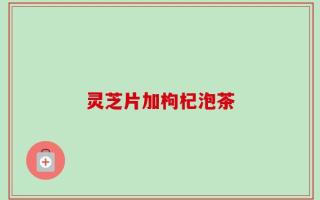 灵芝片加枸杞泡茶