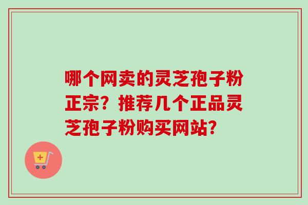 哪个网卖的灵芝孢子粉正宗？推荐几个正品灵芝孢子粉购买网站？-第1张图片-卓越灵芝孢子粉