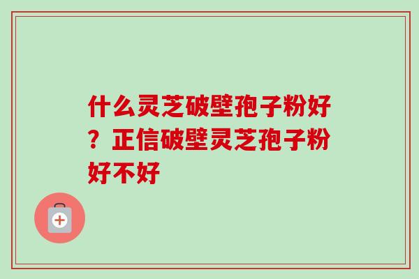 什么灵芝破壁孢子粉好?正信破壁灵芝孢子粉好不好-第1张图片-卓越灵芝孢子粉 什么灵芝破壁孢子粉好?正信破壁灵芝孢子粉好不好-第1张图片-卓越灵芝孢子粉