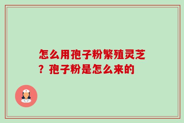 怎么用孢子粉繁殖灵芝?孢子粉是怎么来的-第1张图片-卓越灵芝孢子粉 怎么用孢子粉繁殖灵芝?孢子粉是怎么来的-第1张图片-卓越灵芝孢子粉