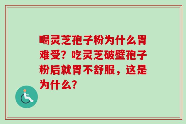 喝灵芝孢子粉为什么胃难受?吃灵芝破壁孢子粉后就胃不舒服,这是为什么?-第1张图片-卓越灵芝孢子粉 喝灵芝孢子粉为什么胃难受?吃灵芝破壁孢子粉后就胃不舒服,这是为什么?-第1张图片-卓越灵芝孢子粉