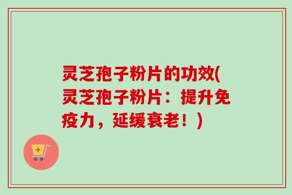 灵芝孢子粉片的功效(灵芝孢子粉片:提升免疫力,延缓衰老!)-第1张图片-卓越灵芝孢子粉 灵芝孢子粉片的功效(灵芝孢子粉片:提升免疫力,延缓衰老!)-第1张图片-卓越灵芝孢子粉