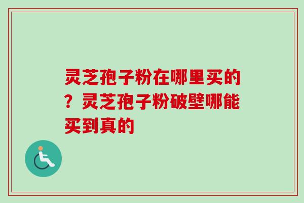 灵芝孢子粉在哪里买的?灵芝孢子粉破壁哪能买到真的-第1张图片-卓越灵芝孢子粉 灵芝孢子粉在哪里买的?灵芝孢子粉破壁哪能买到真的-第1张图片-卓越灵芝孢子粉